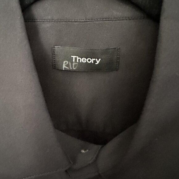 Black Theory Button Up Shirt Medium (Worn by Manny Montana/Rio Good Girls) - Picture 2 of 3